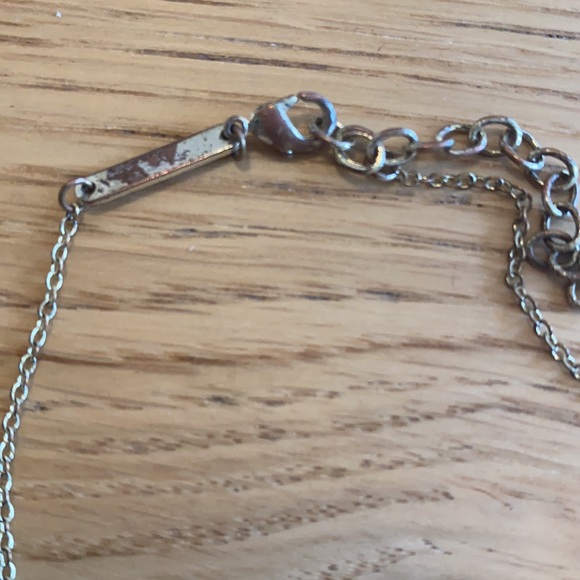 Kendra Scott Elisa necklace iridescent drusy gold - Picture 3 of 5